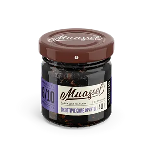 Табак для кальяна Muassel 6/10 - Экзотические фрукты (маракуйя, гуава, киви, манго) 40 г