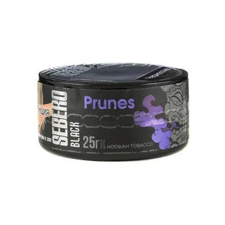 ВВ - Табак для кальяна - Sebero black - Prunes ( Чернослив ) - 100 г