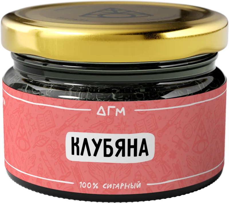 Табак для кальяна - Dogma - КЛУБЯНА ( с ароматом клубника ) - 80 г