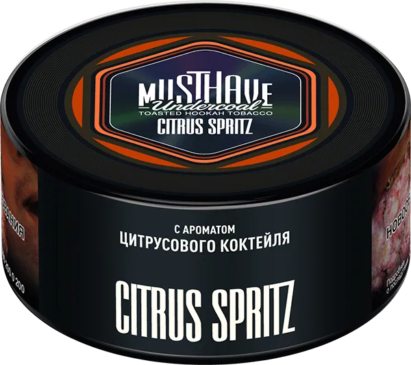Табак Must Have 125 гр - Citrus Spritz (ЦИТРУСОВЫЙ КОКТЕЙЛЬ)