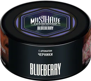 Табак Must Have 125 гр - Blueberry (ЧЕРНИКА)