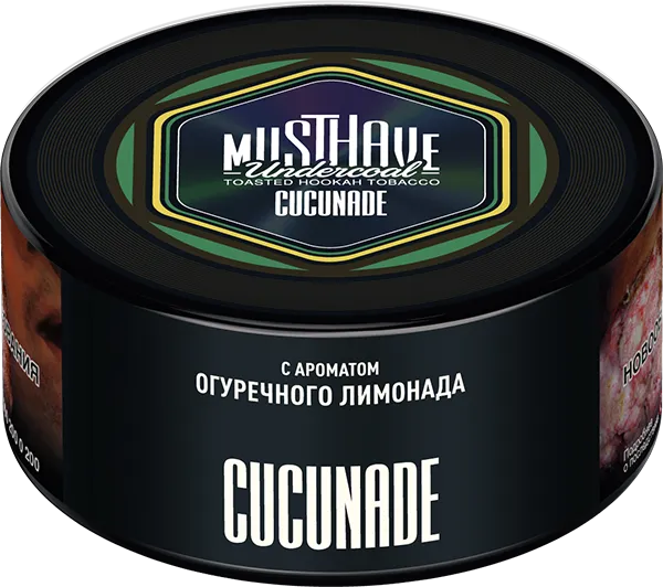 Табак Must Have 125 гр - Cucunade (ОГУРЕЧНЫЙ ЛИМОНАД)