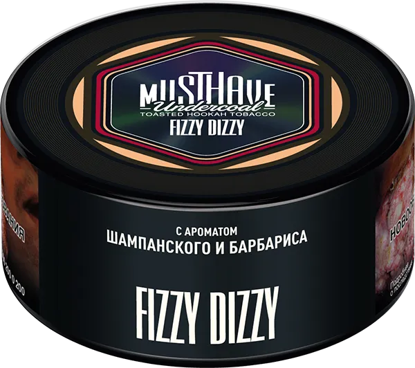 Табак Must Have 125 гр - Fizzy Dizzy (ШАМПАНСКОЕ И БАРБАРИС)