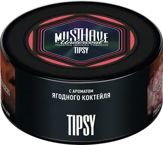Табак Must Have 125 гр - Tipsy (ЯГОДНЫЙ КОКТЕЙЛЬ)