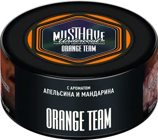 Табак Must Have 125 гр - Orange Team (АПЕЛЬСИН И МАНДАРИН)
