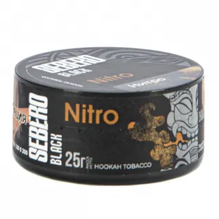 ВВ - Табак для кальяна - Sebero black - Nitro ( бустер крепости ) - 25 г