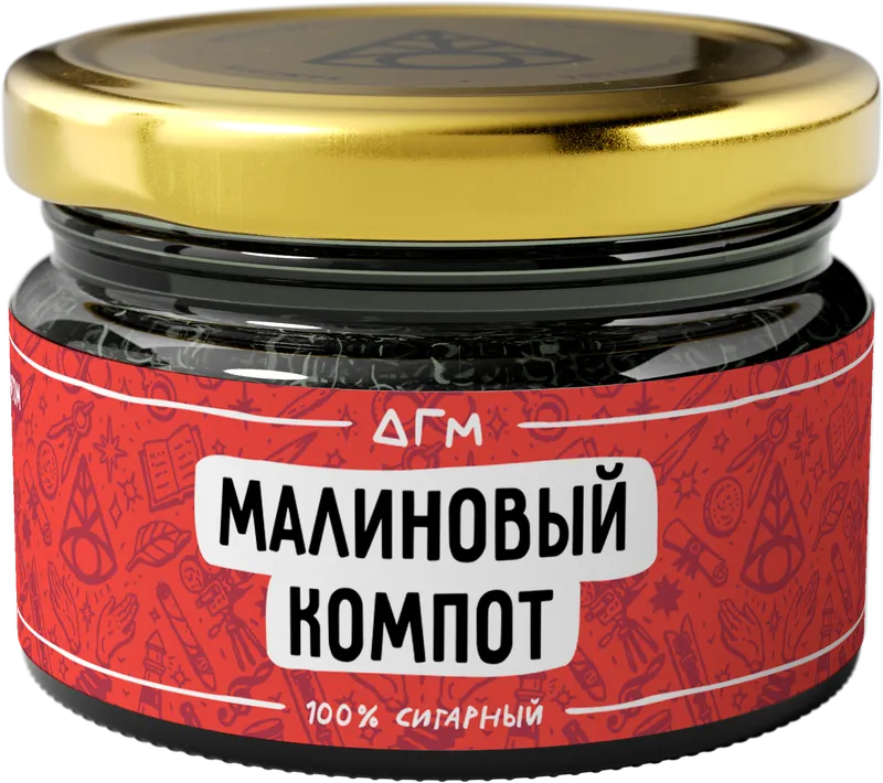 Табак для кальяна - Dogma - МАЛИНОВЫЙ КОМПОТ ( с ароматом малиновый компот ) - 80 г