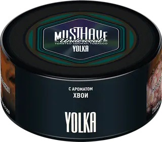 Табак Must Have 125 гр - Yolka (ХВОЙНЫЙ ЛЕС)