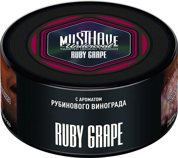 Табак Must Have 25 гр - Ruby Grape (ВИНОГРАД И МЯТА)