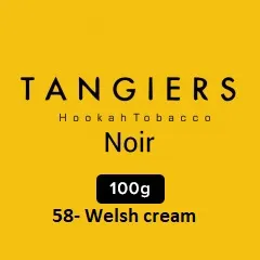 58- Welsh cream 100 noir