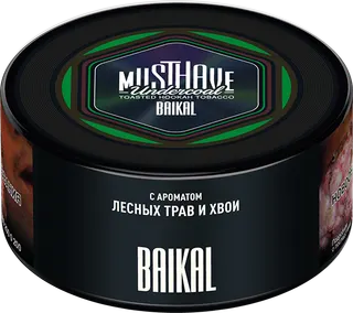 Табак Must Have 125 гр - Baikal (ЛЕСНЫЕ ТРАВЫ И ХВОЯ)