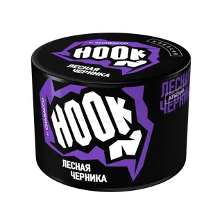 Бестабачная смесь - HOOK - Лесная черника - 40 г