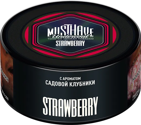 Табак Must Have 25 гр - Strawberry (САДОВАЯ КЛУБНИКА)