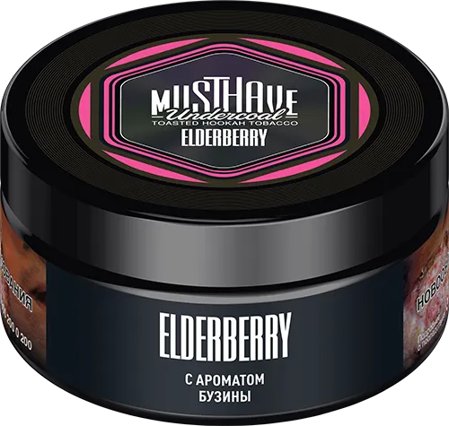 Табак Must Have 125 гр - Elderberry (БУЗИНА)