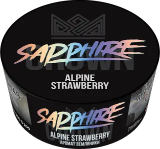 Сrown Sapphire - Alpine strawberry ( с ароматом земляника ) - 100 г