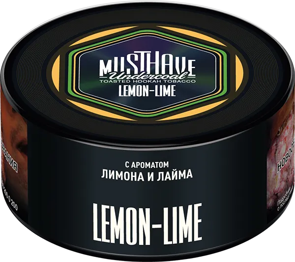 Табак Must Have 125 гр - Lemon-Lime (ЛИМОН И ЛАЙМ)