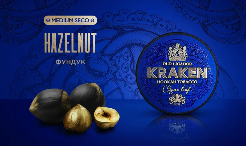 Табак - Kraken - Medium - Фундук - 100гр.