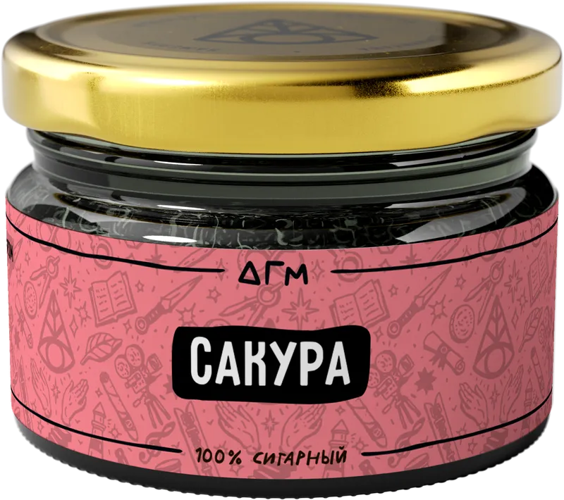 Табак для кальяна - Dogma - САКУРА ( с ароматом вишня ) - 80 г