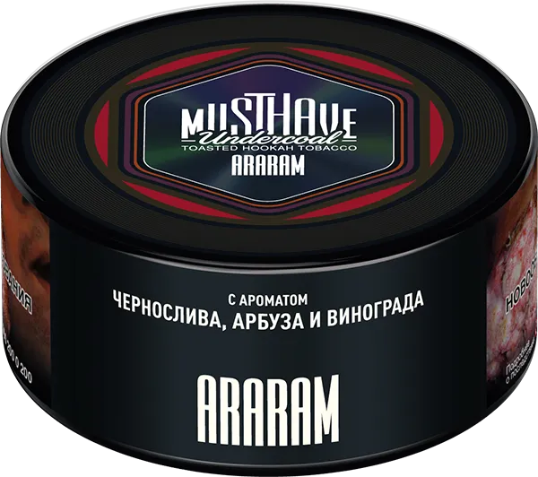 Табак Must Have 25 гр - Araram (АРБУЗ, ВИНОГРАД И ЧЕРНОСЛИВ)