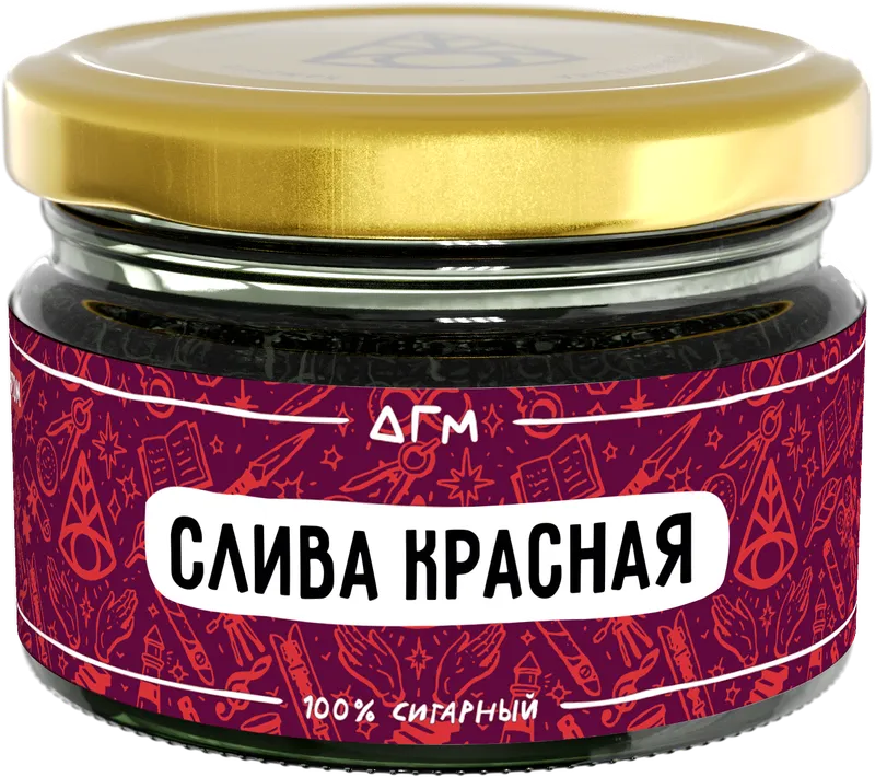 Табак для кальяна - Dogma - СЛИВА КРАСНАЯ ( с ароматом слива ) - 80 г