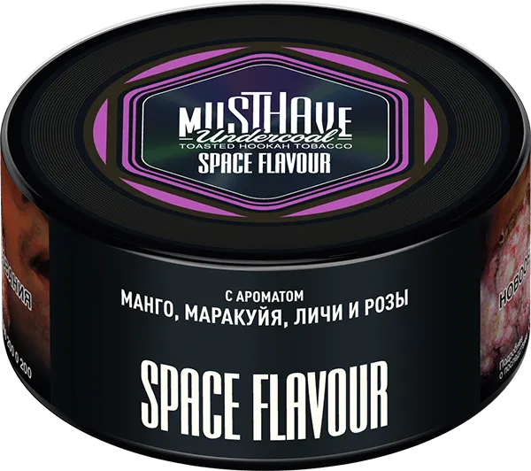 Табак Must Have 25 гр - Space Flavour (МАНГО, МАРАКУЙЯ, ЛИЧИ И РОЗА)