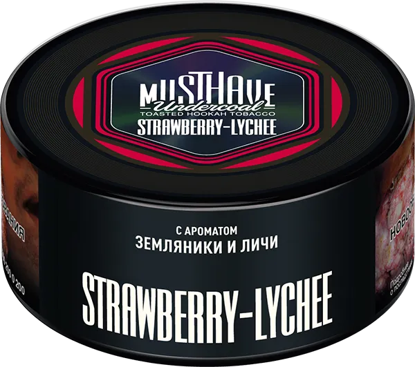 Табак Must Have 25 гр - Strawberry Lychee (ЗЕМЛЯНИКА И ЛИЧИ)