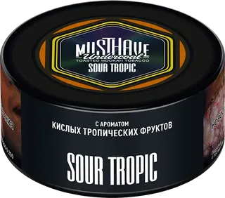Табак Must Have 25 гр - Sour Tropic (КИСЛЫЕ ТРОПИЧЕСКИЕ ФРУКТЫ)