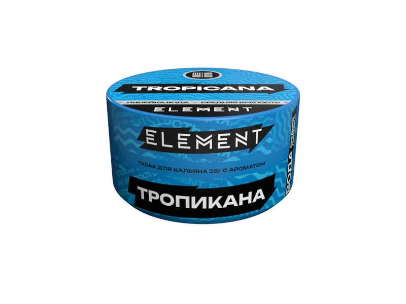 Табак для кальяна "Элемент" aroma Tropicana линейка "Вода" 25гр