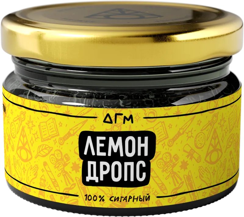 Табак для кальяна - Dogma - ЛЕМОН ДРОПС ( с ароматом лимонные конфеты ) - 20 г