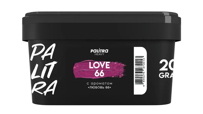 Табак - PALITRA Heavy "Love 66" Любовь 66, 200гр