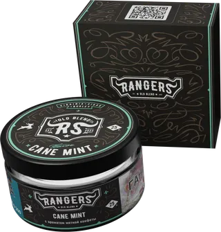 «RANGERS» CANE MINT с ароматом мятной конфеты, 25 грамм