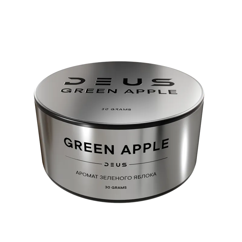 Табак для кальяна - DEUS - Green Apple (Зелёное яблоко) 100 гр