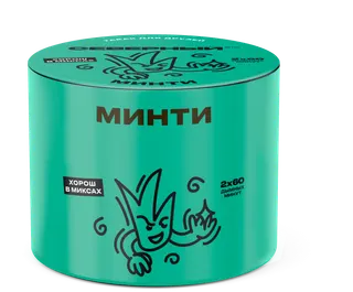 Табак для кальяна - Cеверный - Минти (с ароматом перечная мята ) - 40 г СС