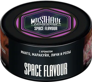 Табак Must Have 125 гр - Space Flavour (МАНГО, МАРАКУЙЯ, ЛИЧИ И РОЗА)