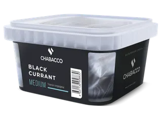 Бестабачная смесь - Chabacco - Medium - BLACK CURRANT 2.0 ( с ароматом черная смородина ) - 200 г