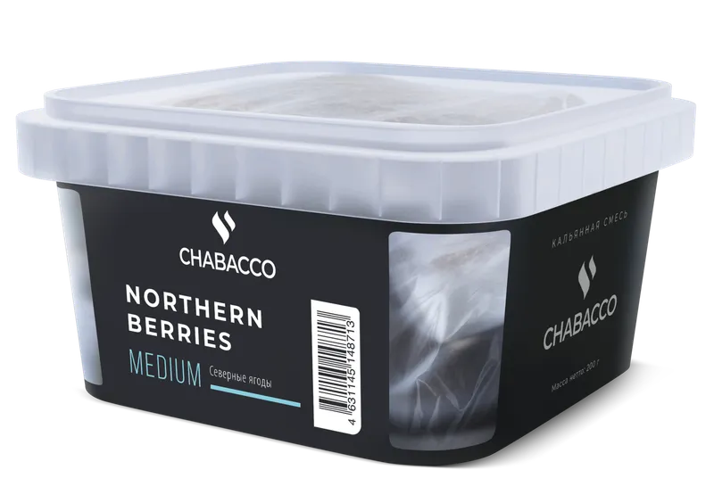 Бестабачная смесь - Chabacco - Medium - NORTHERN BERRIES ( с ароматом морошка, клюква, брусника ) - 200 г