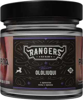 «RANGERS» OLOLIUQUI с ароматом колы с кремом, 100 грамм