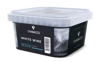 Бестабачная смесь - Chabacco - Medium - WHITE WINE ( с ароматом белое вино ) - 200 г