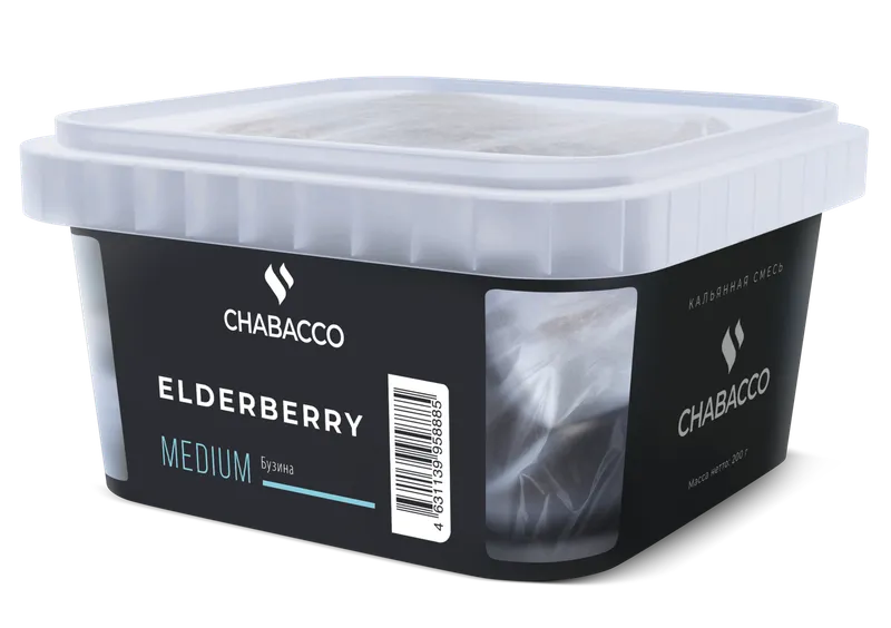 Бестабачная смесь - Chabacco - Medium - ELDERBERRY ( с ароматом бузина ) - 200 г
